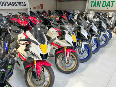 Bán R15v3 Vàng Xám Máy Zin, Góp 7 Triệu Nhận Xe Tại TẤN ĐẠT MOTOR