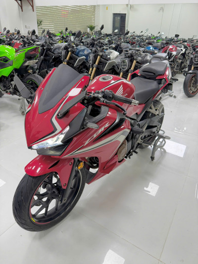 Bán CBR500R Đỏ Trắng Biển Hà Nội Giá Sinh Viên, Máy Zin Đại Chất