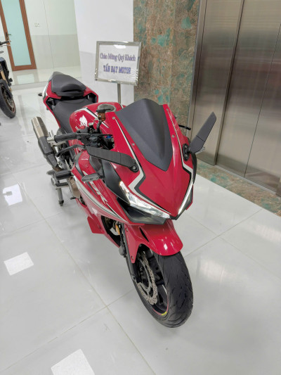 Bán CBR500R Đỏ Trắng Biển Hà Nội Giá Sinh Viên, Máy Zin Đại Chất