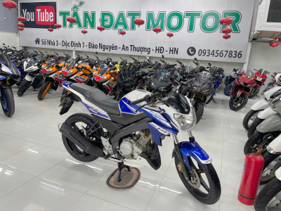 5 Triệu Đã Mua Được Xe FZ150i Xanh Trắng GP Tại Tấn Đạt Motor