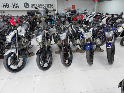 5 Triệu Đã Mua Được Xe FZ150i Xanh Trắng GP Tại Tấn Đạt Motor