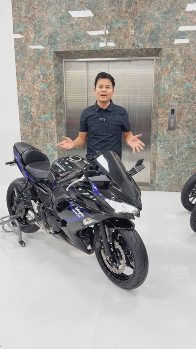 90 Triệu Đã Rước Được Ninja 650 Đèn Led Đời Cao Màu Đen Tại Tấn Đạt Motor