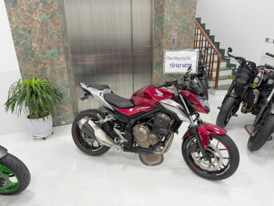 45 Triệu Quất CB500F Đỏ Bạc Đại Chất, Phong Cách Ăn Chắc Mặc Bền
