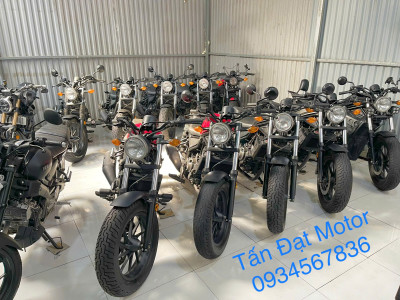 30 Triệu Đã Quất Được Honda Rebel Màu Đỏ Zin Tại Tấn Đạt Motor