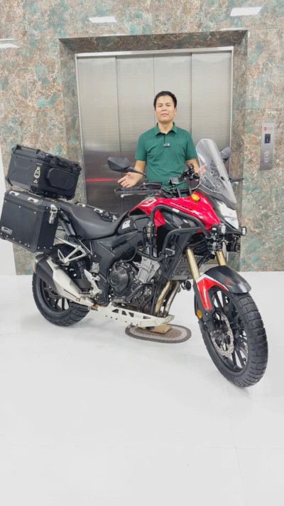 Bán CB500X ĐK 2023, Phuộc USD Kèm Full Đồ Chơi Ngon, ADV Tấn Đạt Motor