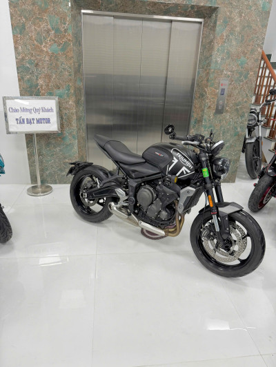 Bán Trident 660 Model 2023 Đen Nhám, Odo Hơn 7.000 Km, Siêu Mới