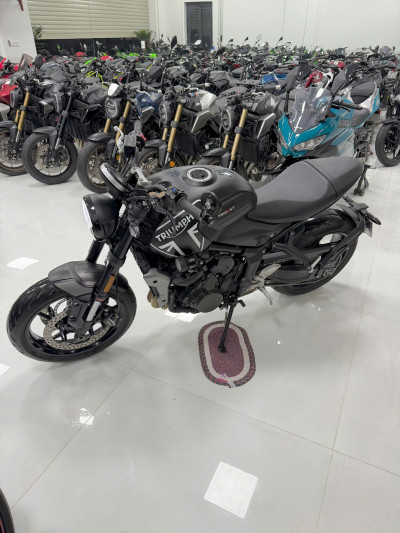 Bán Trident 660 Model 2023 Đen Nhám, Odo Hơn 7.000 Km, Siêu Mới