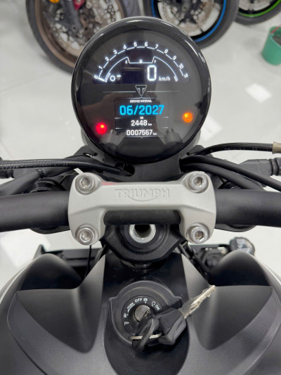 Bán Trident 660 Model 2023 Đen Nhám, Odo Hơn 7.000 Km, Siêu Mới