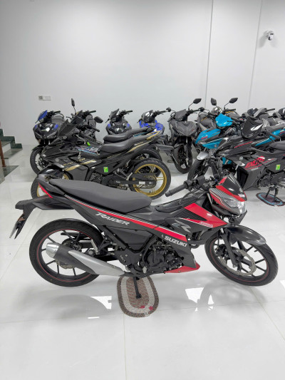 7 Triệu Đã Sắm Được Raider R150 FI Đen Đỏ Nhám, Trả Góp Siêu Tốc Tại Tấn Đạt Motor