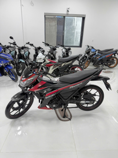 7 Triệu Đã Sắm Được Raider R150 FI Đen Đỏ Nhám, Trả Góp Siêu Tốc Tại Tấn Đạt Motor